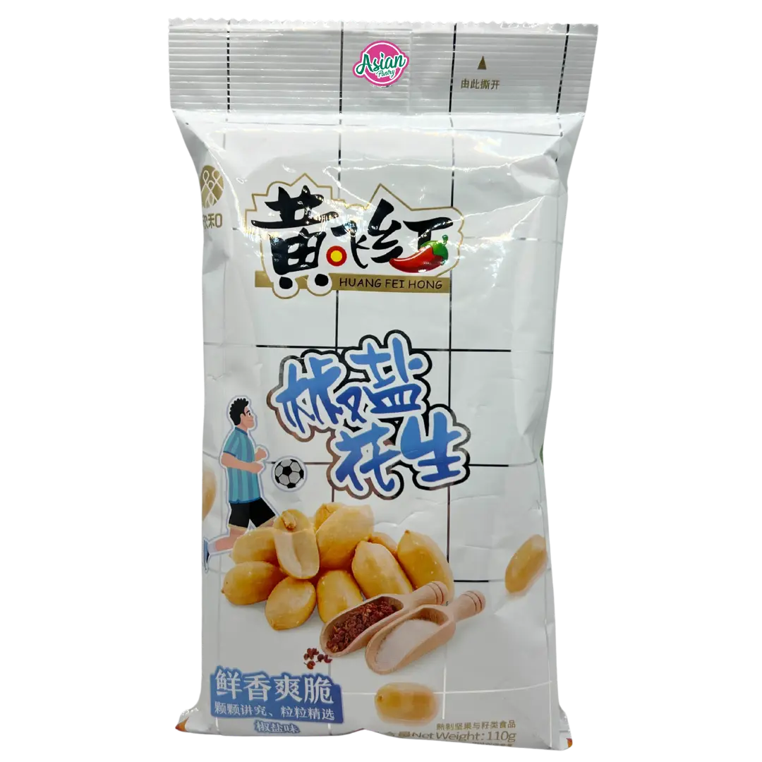 Huang Fei Hong Peanut (Pepper & Salt Flavour) 110g