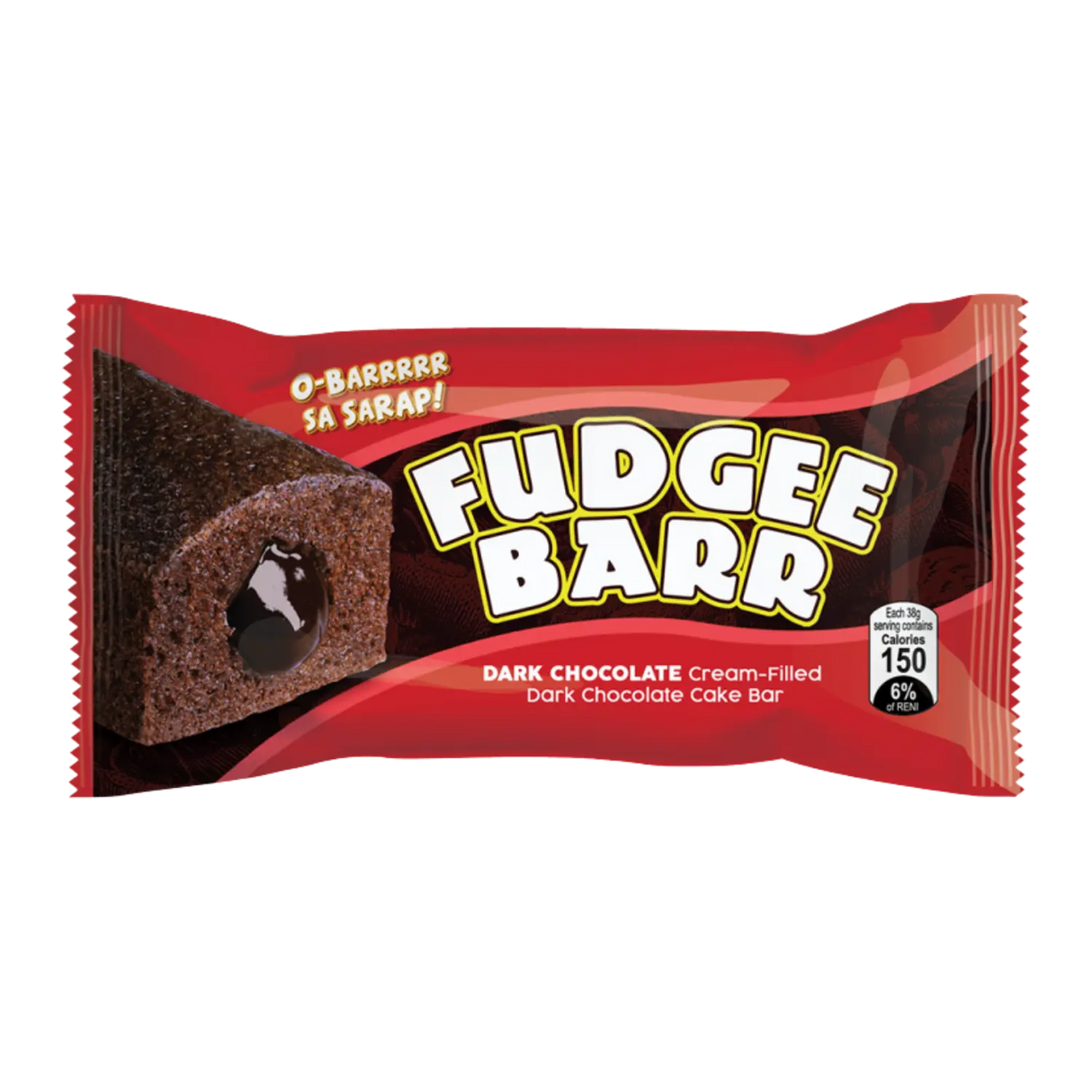 Rebisco Fudgee Barr 黑巧克力奶油夹心黑巧克力蛋糕条