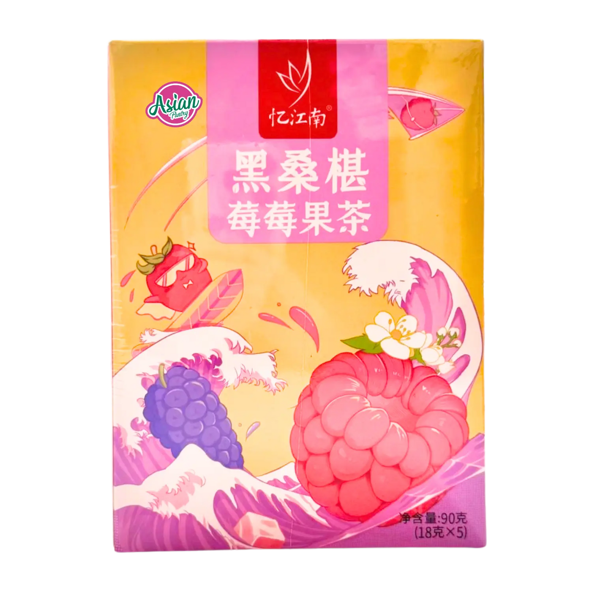 Yi Jiang Nan Black Mulberry Mixed Berry Tea 90g