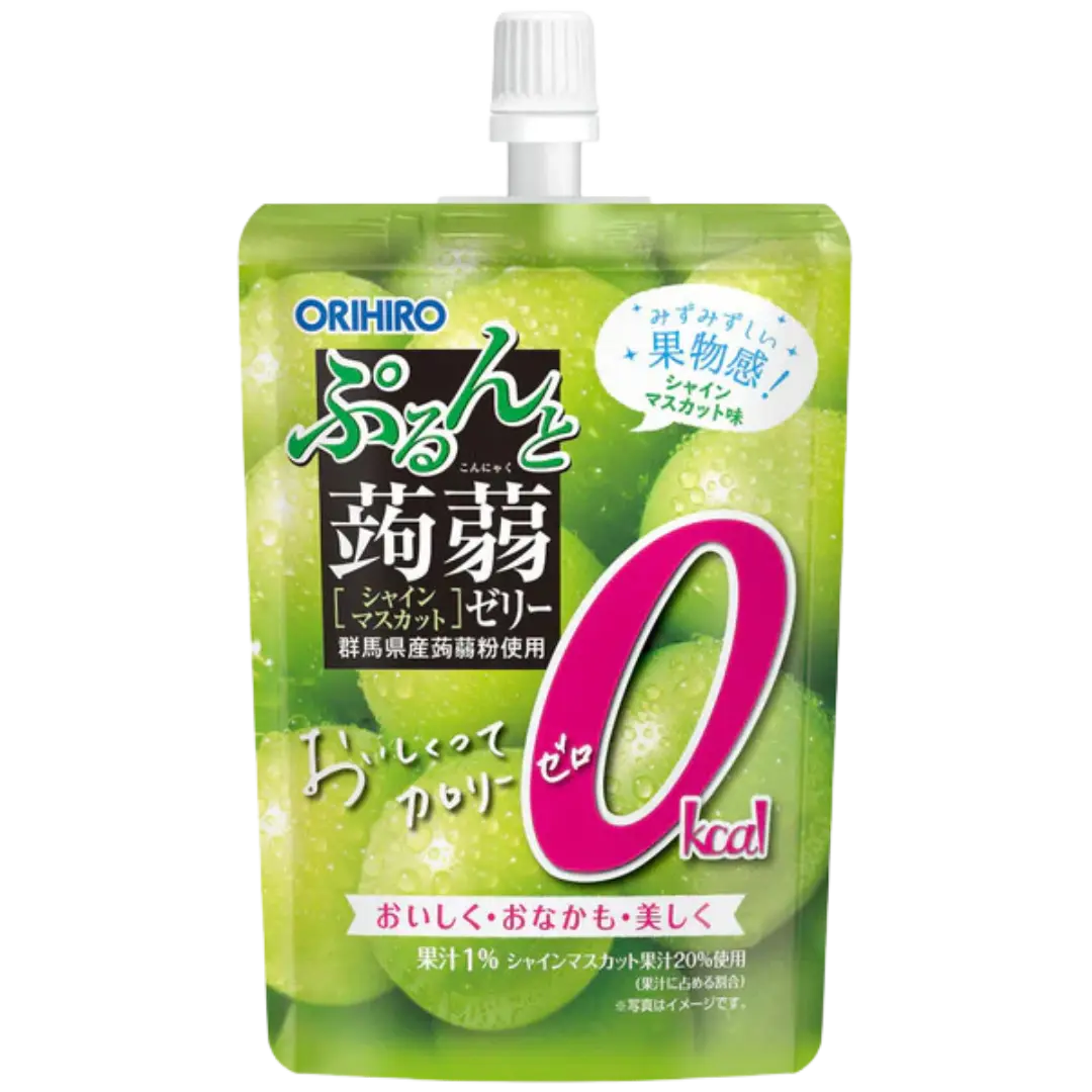 Orihiro  Konjac Jelly Okcal Shine Muscat (Standing) 130g