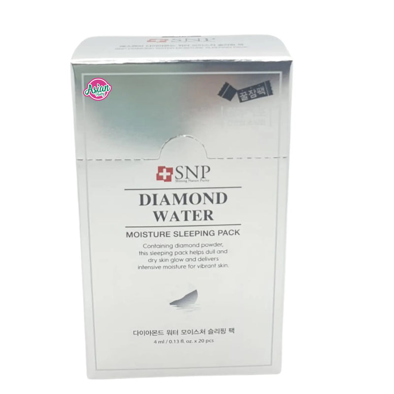 SNP Diamond Water Sleeping Pack (20 Pc) 80ml