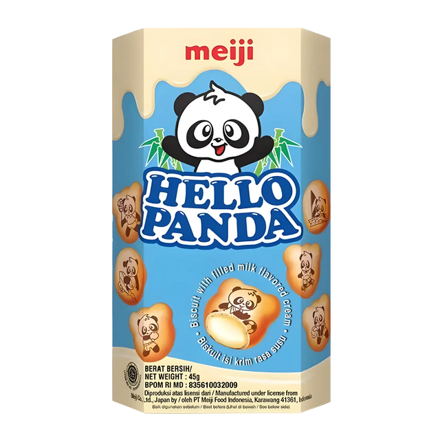 Meiji Hello Panda Milk Flavour 42g