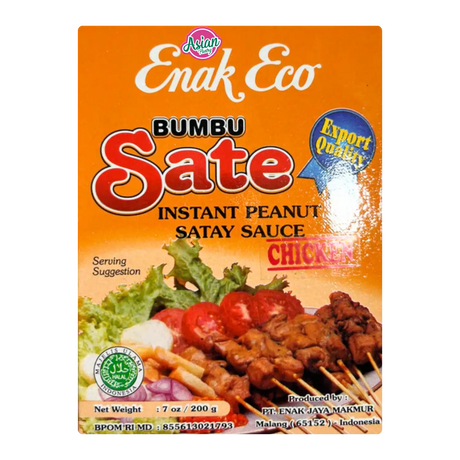 Enak Eco Bumbu Sate Instant Peanut Satay Sauce (Chicken) 185g