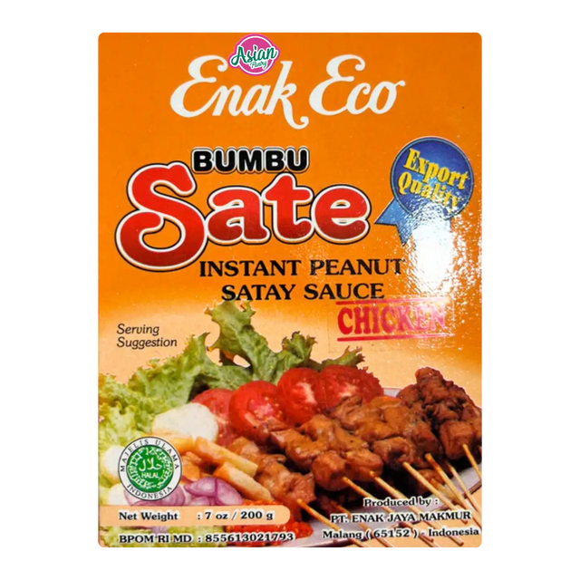 Enak Eco Bumbu Sate Instant Peanut Satay Sauce (Chicken) 185g