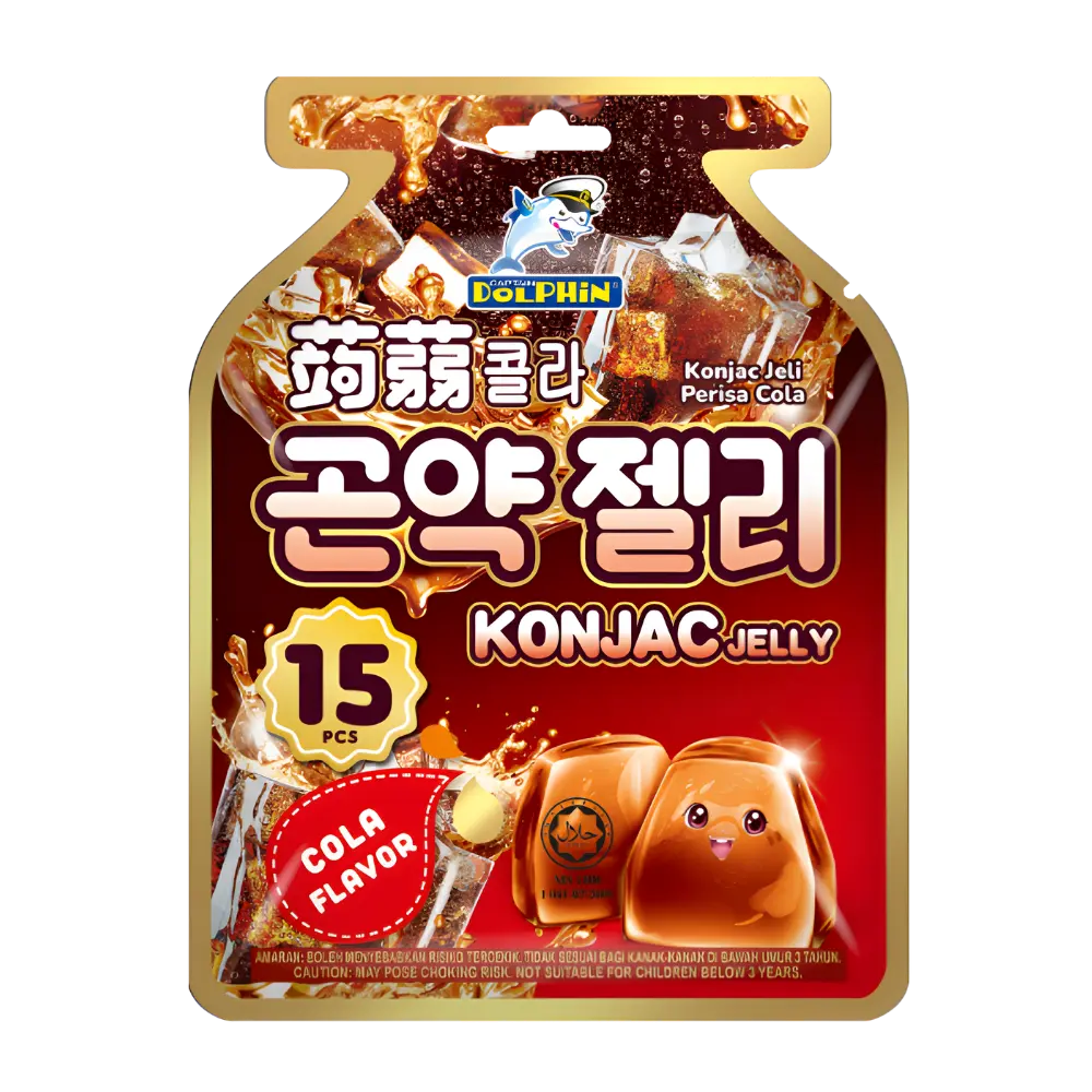 Dolphin Konjac Jelly Cola Flavour 15pcs 300g