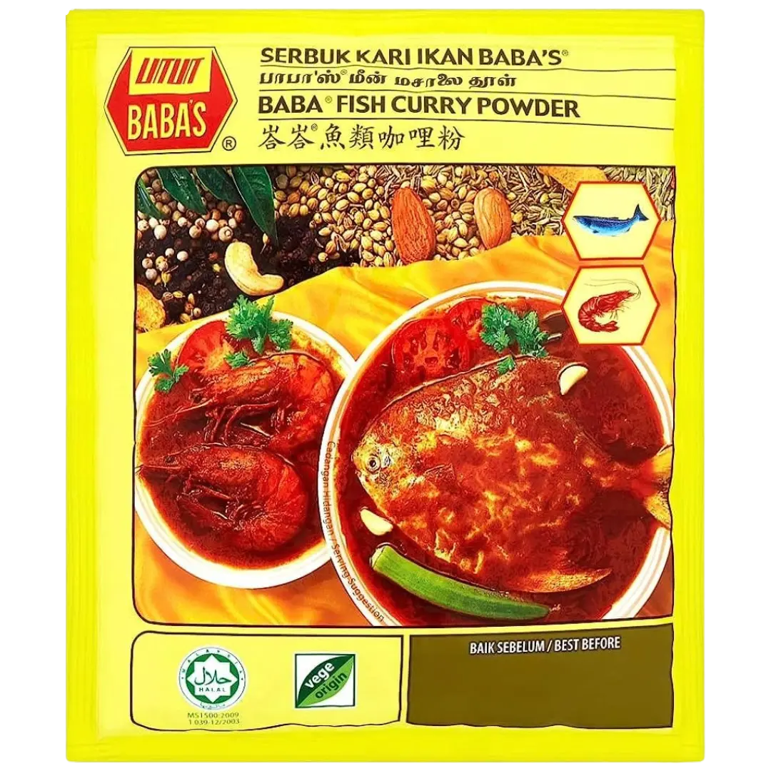 Baba's 鱼咖喱粉 250g