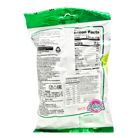Lotte Green Grape Candy 153g