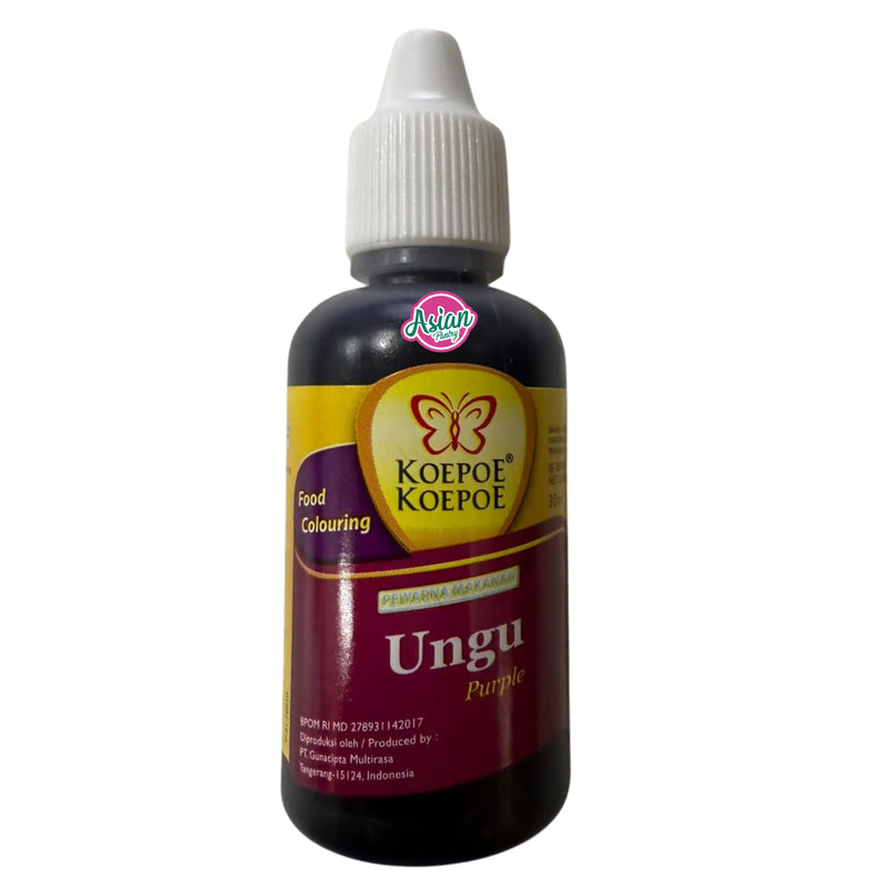 Koepoe Koepoe Food Colouring - Purple/Ungu 30ml