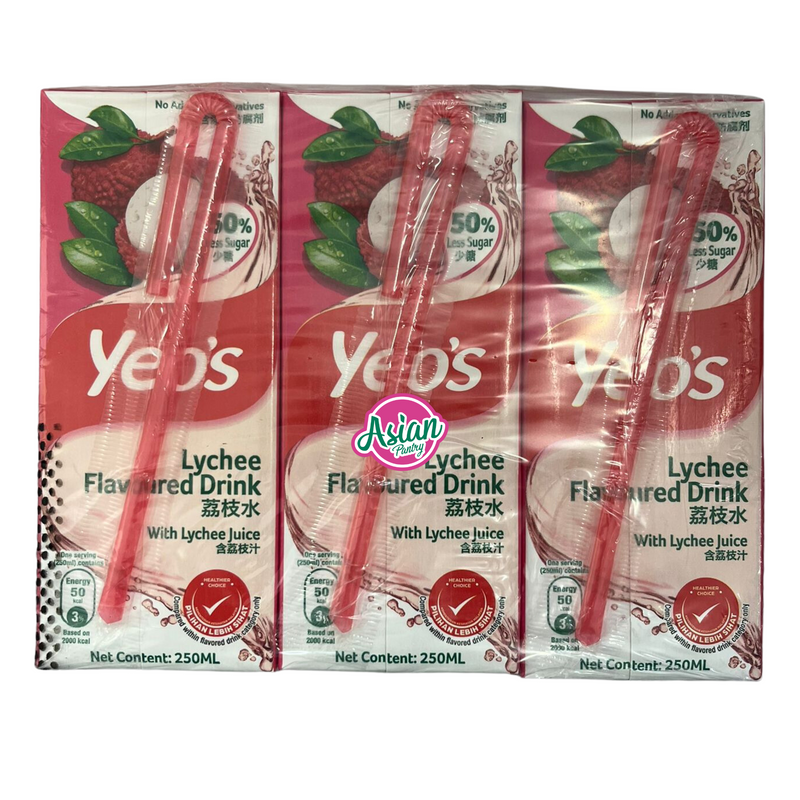 Yeo's Tetra Pak Lychee Drink (6 Pack) 1500ml