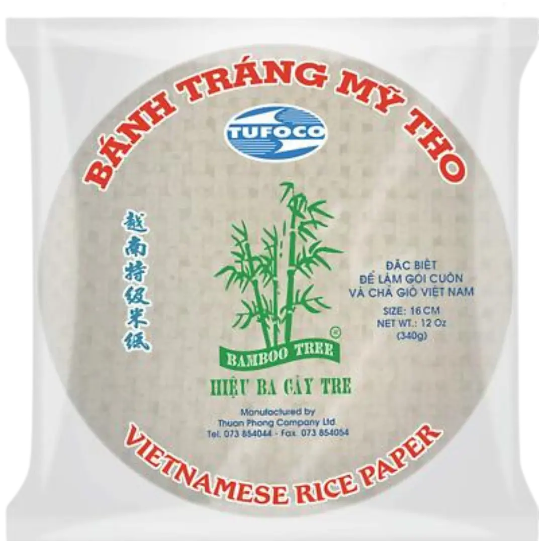 竹树宣纸圆形16cm 340g