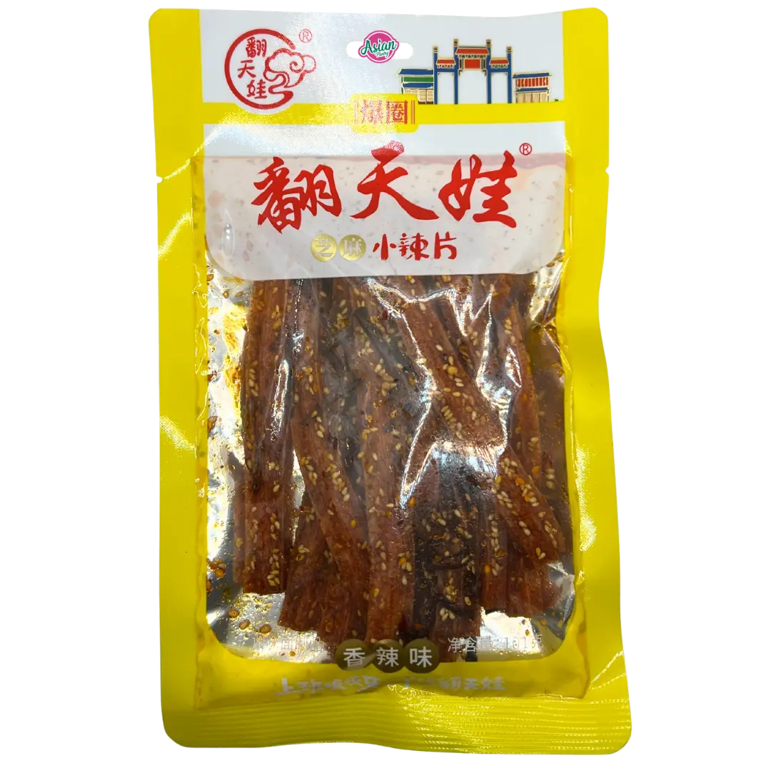 FAN TIAN WA Spicy Sesame Gluten Strips (Latiao) 101g