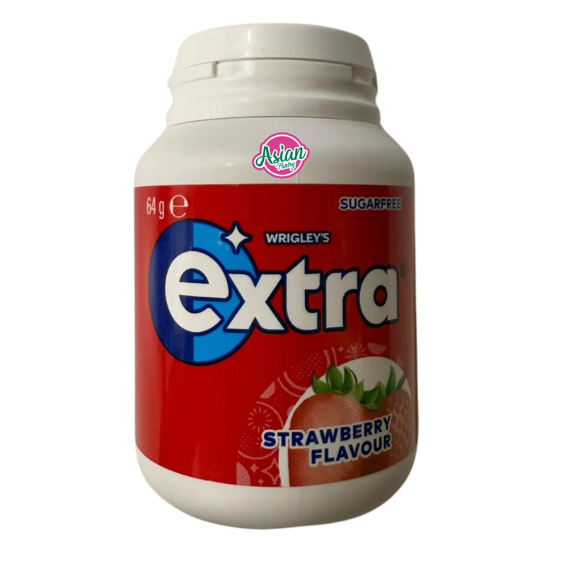 Wrigley's Extra Bottle Sugarfree Strawberry 64g