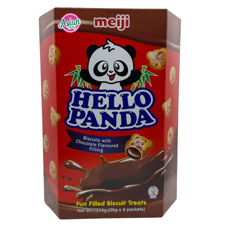 明治 Hello Panda 巧克力味饼干 10 包 260g