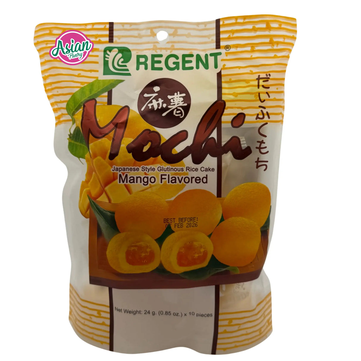 Regent Mochi Perisa Mangga 240g