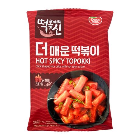 Dongwon Hot & Spicy Tteokbokki Pouch 240g