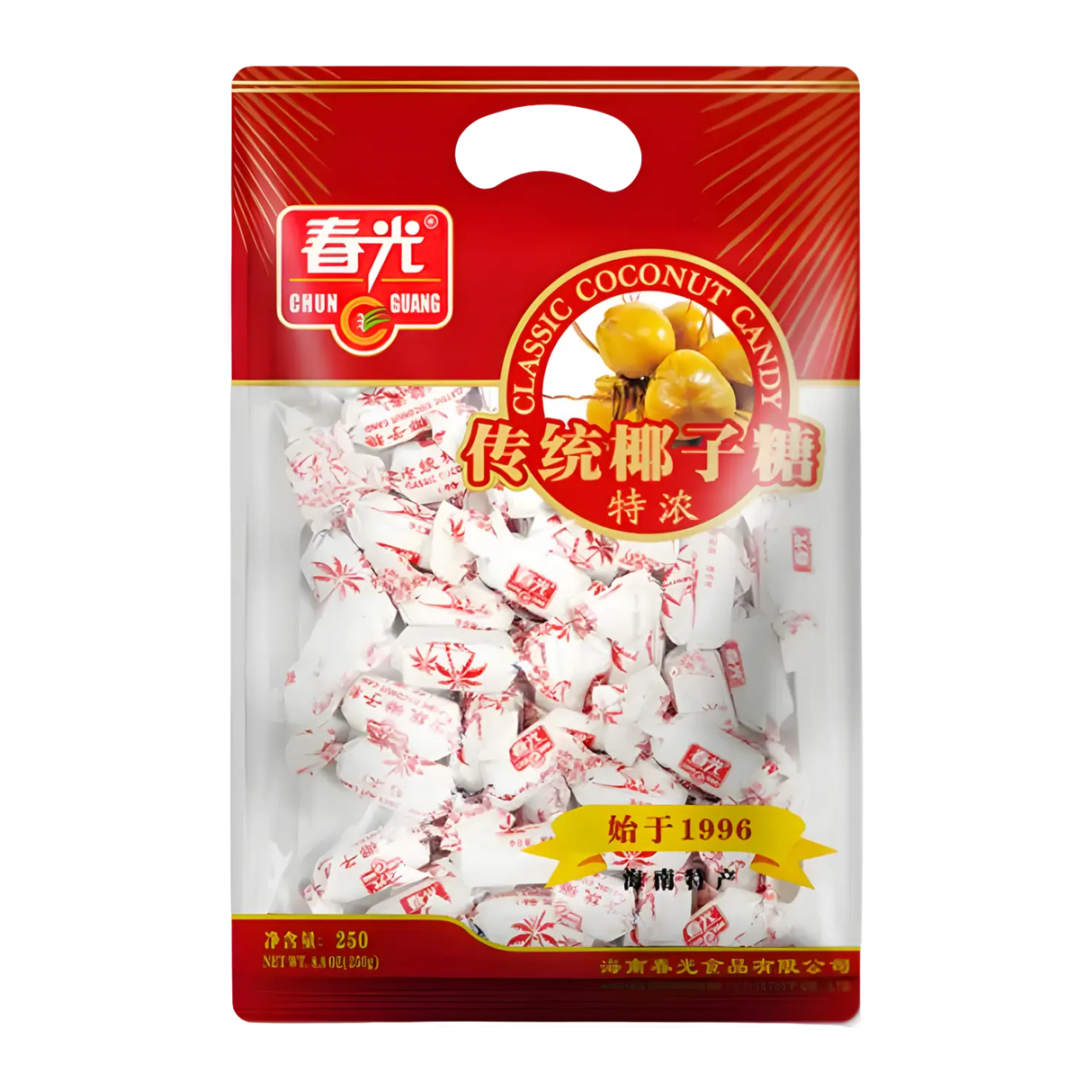 春光经典椰子糖250克