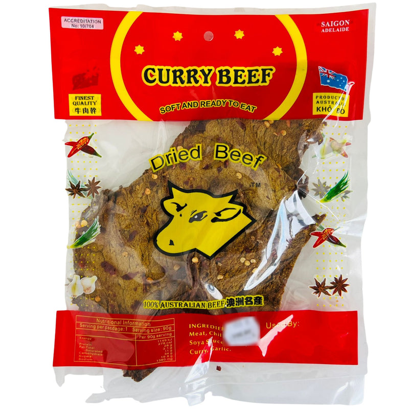SFP Dried Curry Beef  90g