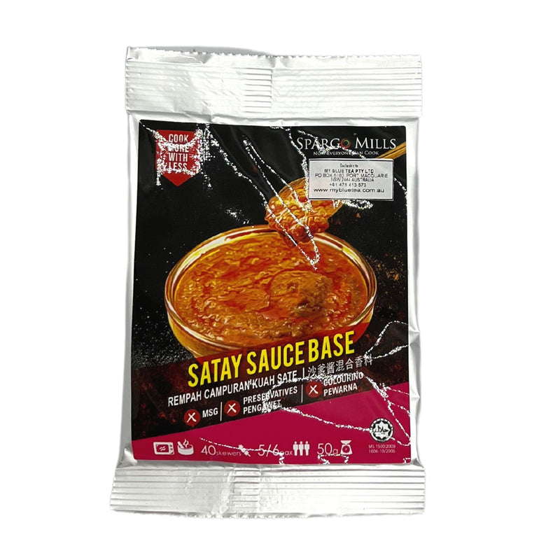 Spargo Mills Satay Sauce Base 50g Front