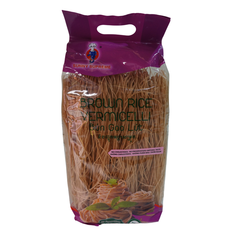 Sunny Supreme Brown Rice Vermicelli 400g Front