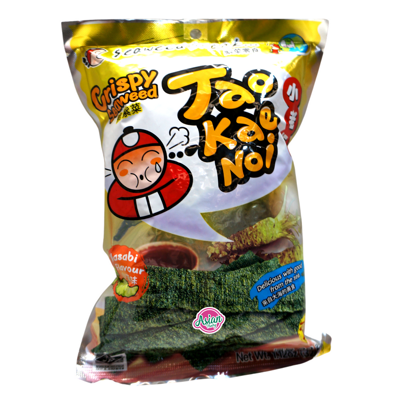 Tao Kae Noi Crispy Seaweed Wasabi 32g Front