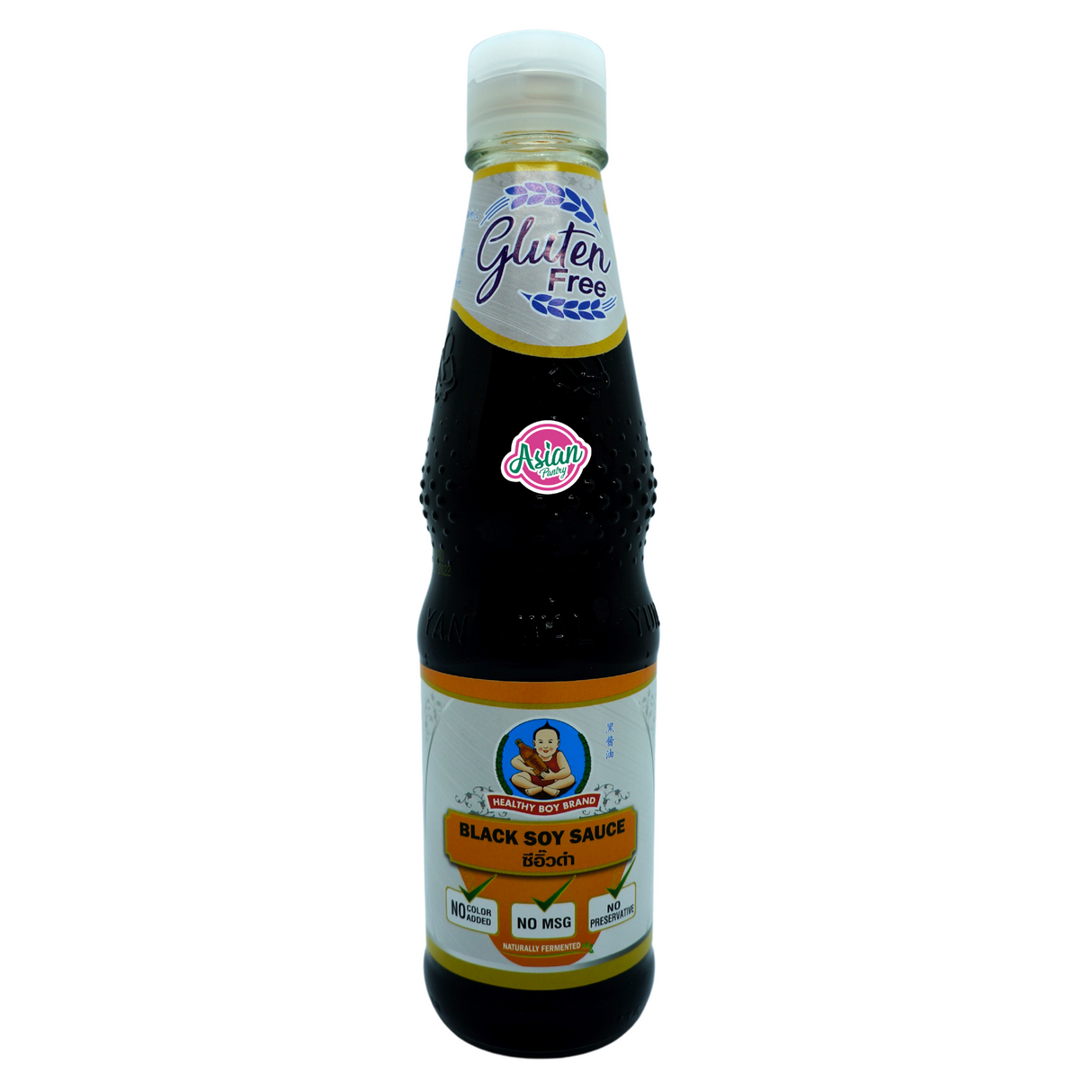 Healthy Boy GLUTEN FREE Black Soy Sauce 420g Front