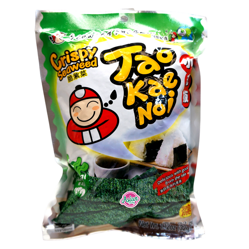 Tao Kae Noi Crispy Seaweed Original 32g Front