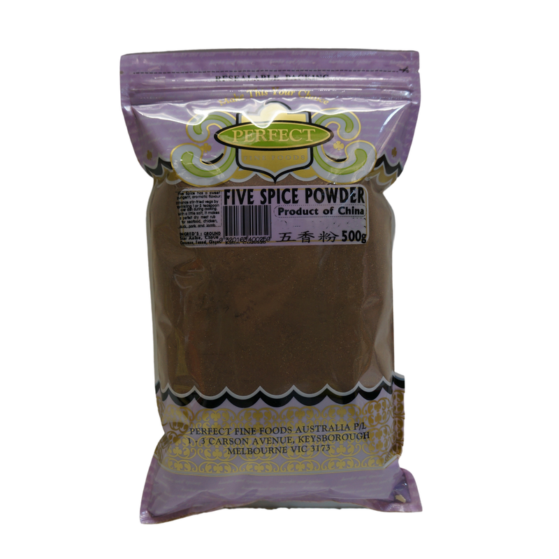 Perfect Fine Foods Five Spice Powder 500g Front