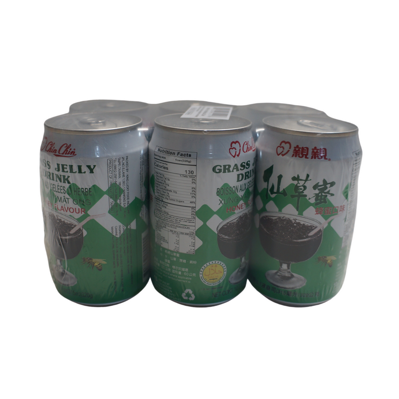 Chin Chin Grass Jelly Drink Honey 6 Pack 1890ml - Asian PantryChin Chin Asian Groceries