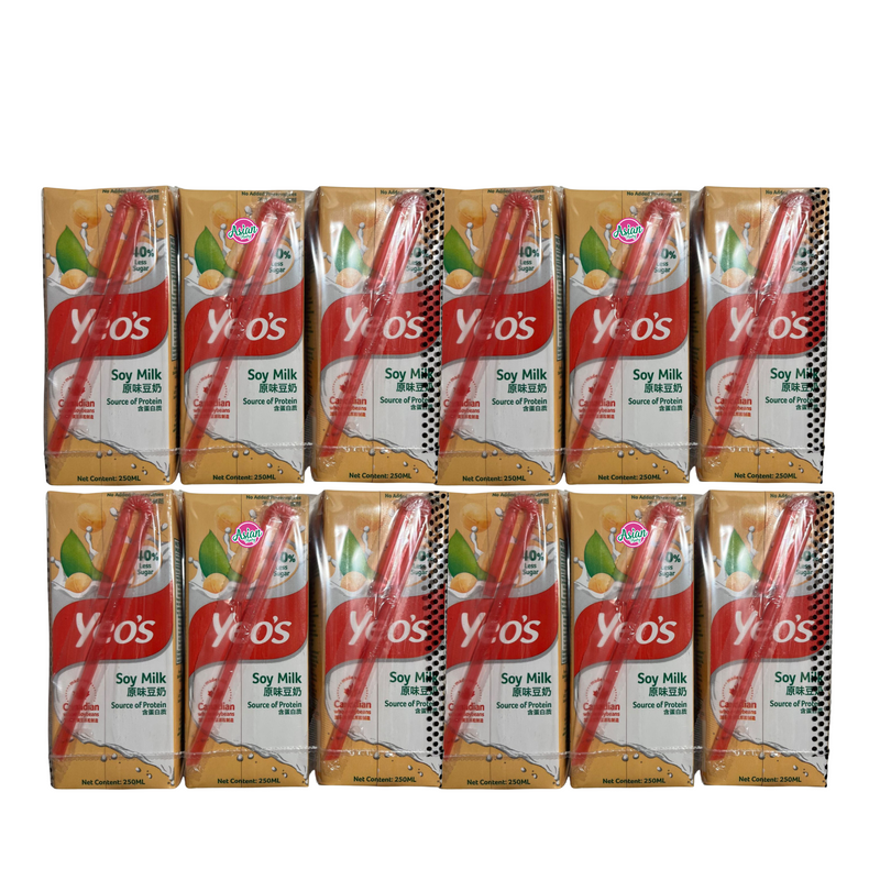 Yeo's Tetra Pak Soy Bean Milk (6 Pack) 1500ml
