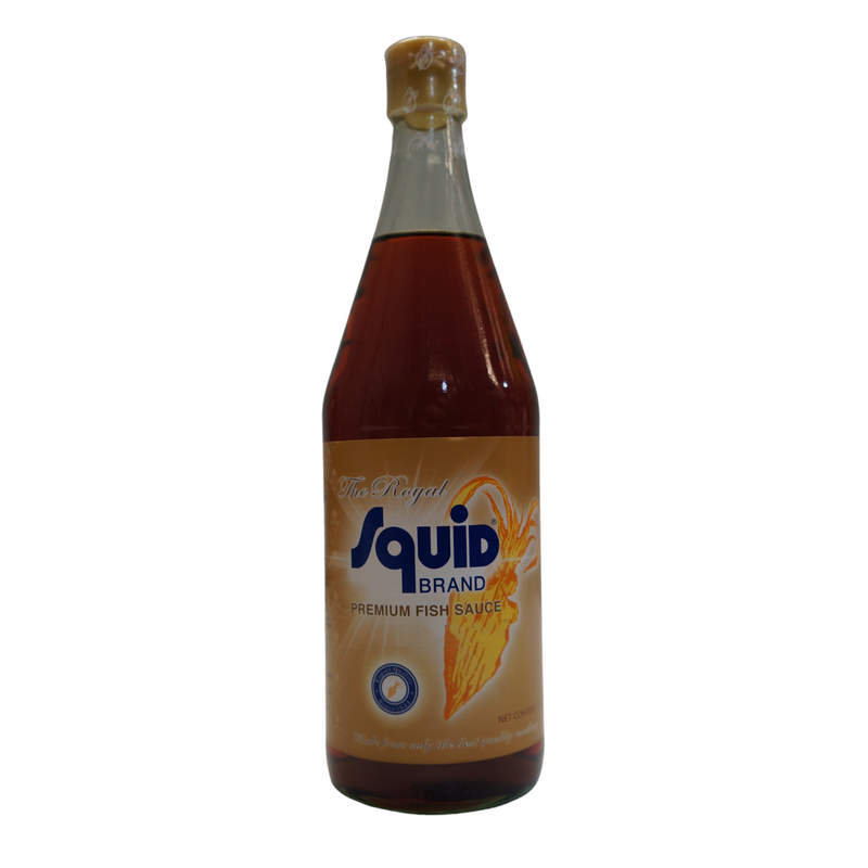 Squid Brand Premium Fish Sauce Gold Label 725ml Front