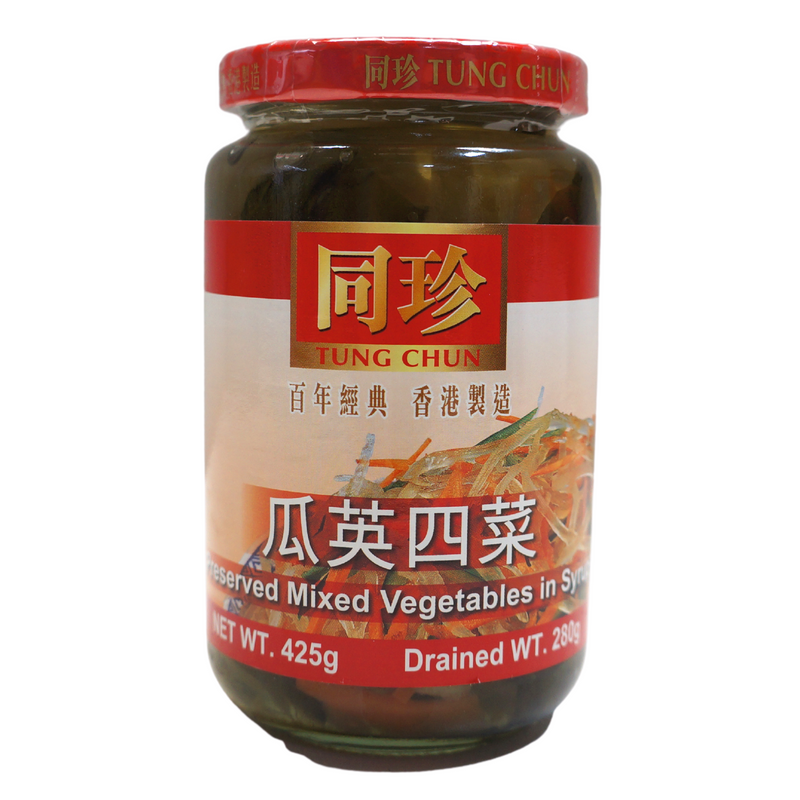 Tung Chun Preserved Mixed Vegetables in Syrup 425g Front