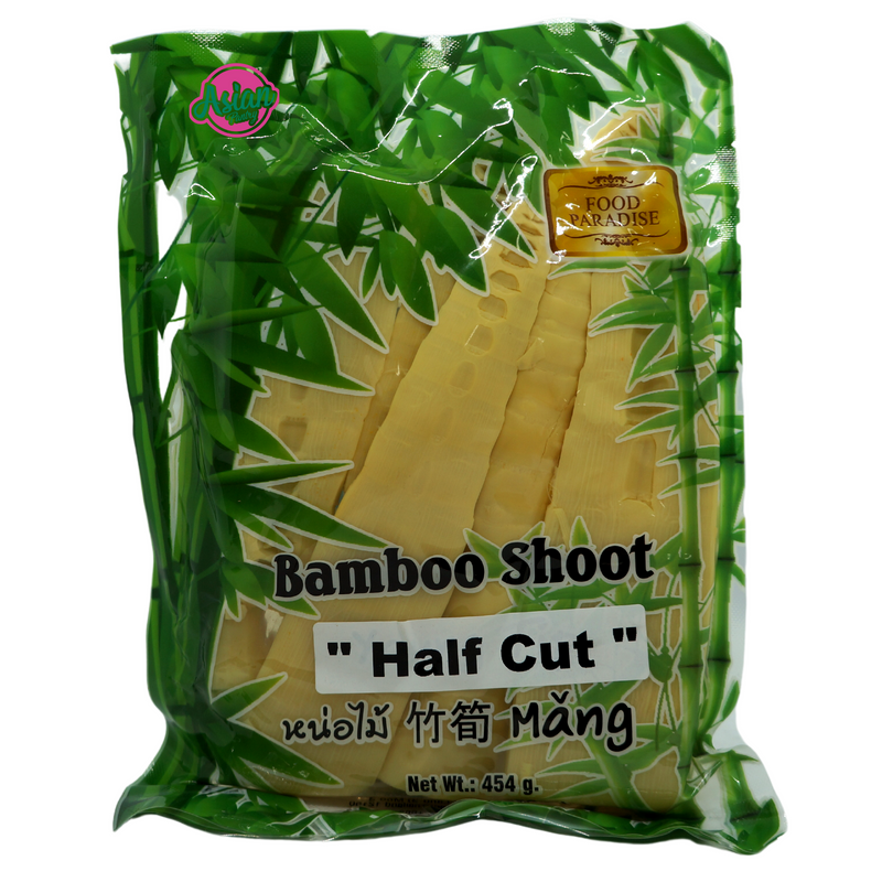Food Paradise Bamboo Shoot Half Cut 454g Front