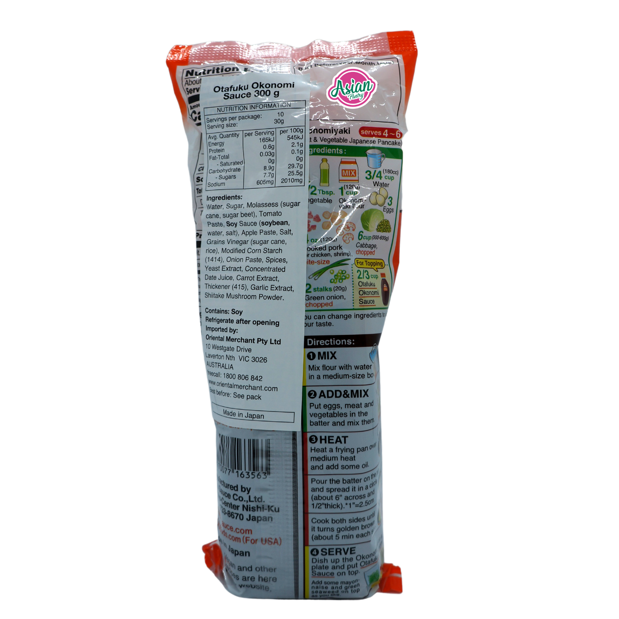 Otafuku Okonomi Sauce 300g Back
