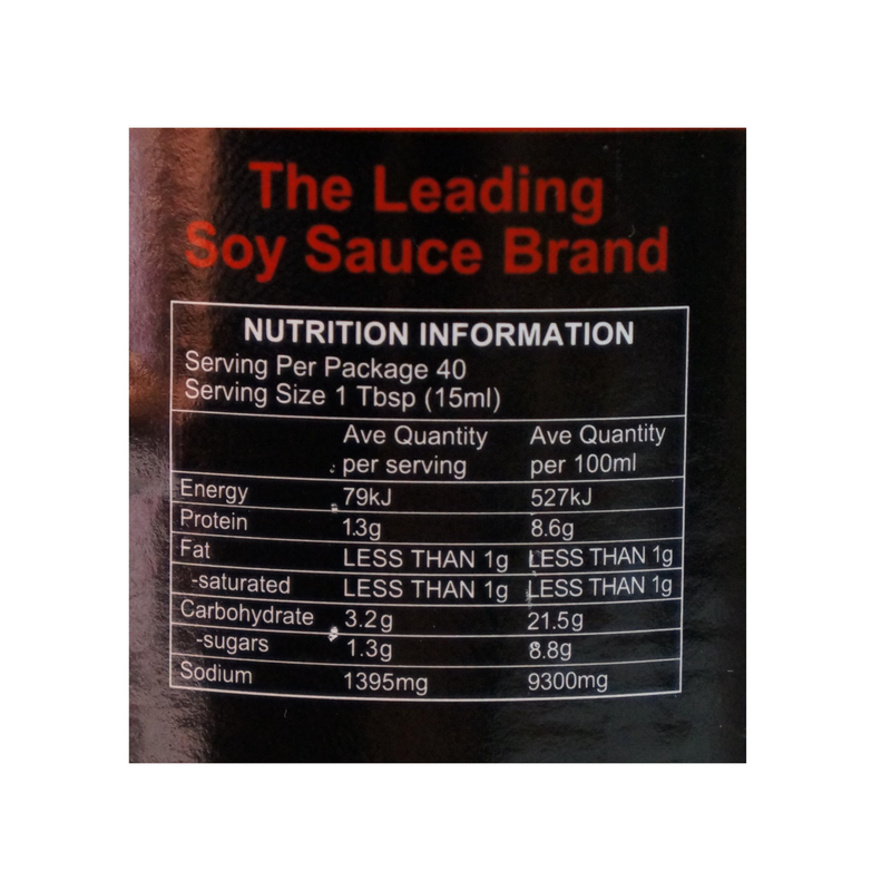 Pearl River Bridge Superior Dark Soy Sauce 600ml Nutritional Information & Ingredients