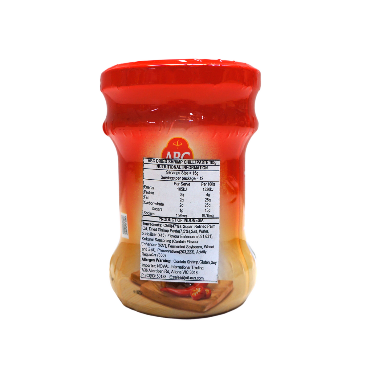 ABC Sambal Terasi 180g Back