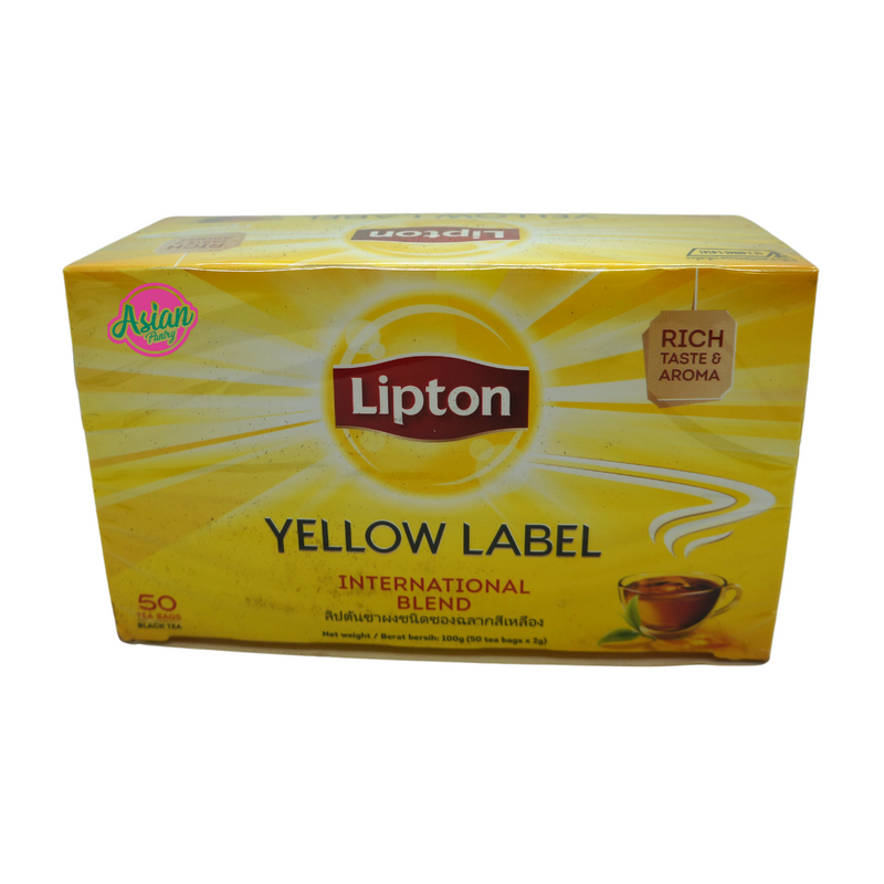 Lipton Yellow Label Tea 50 bags 100g Front