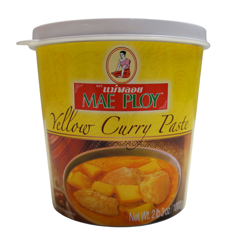 Mae Ploy Yellow Curry Paste 1kg Front