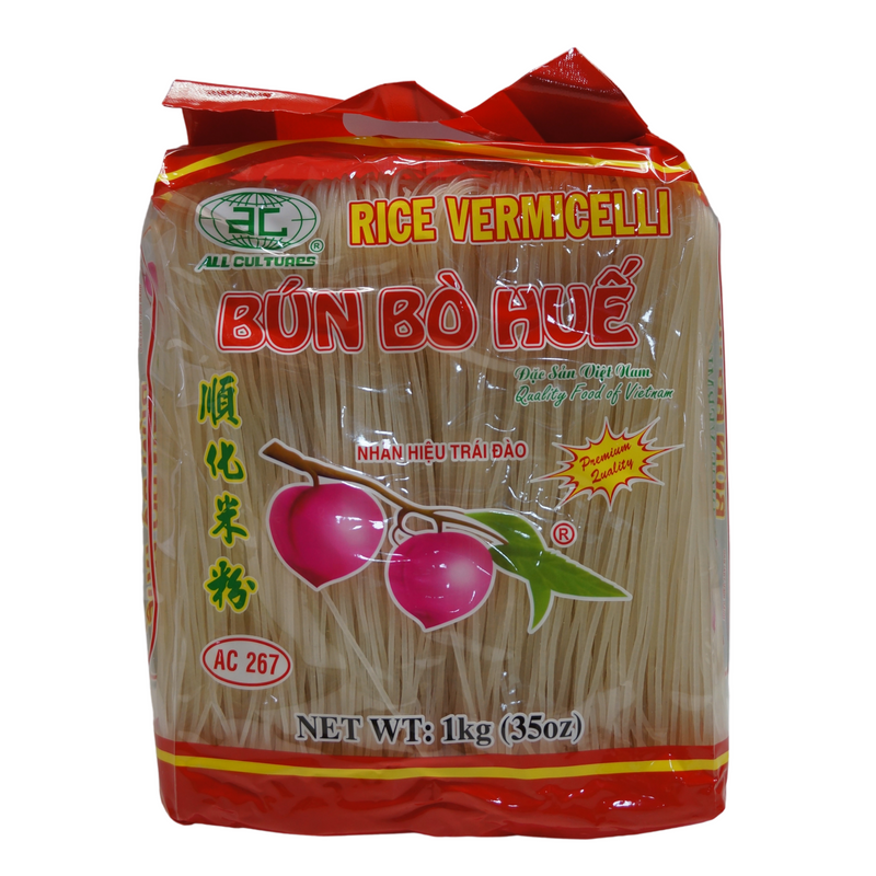 All Cultures Bun Bo Hue Vermicelli 1kg Front