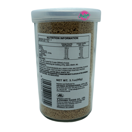 Ajishima Bonito Soup Stock 90g Back