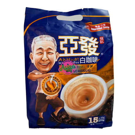 Ah Huat White Coffee Microground 570g Front