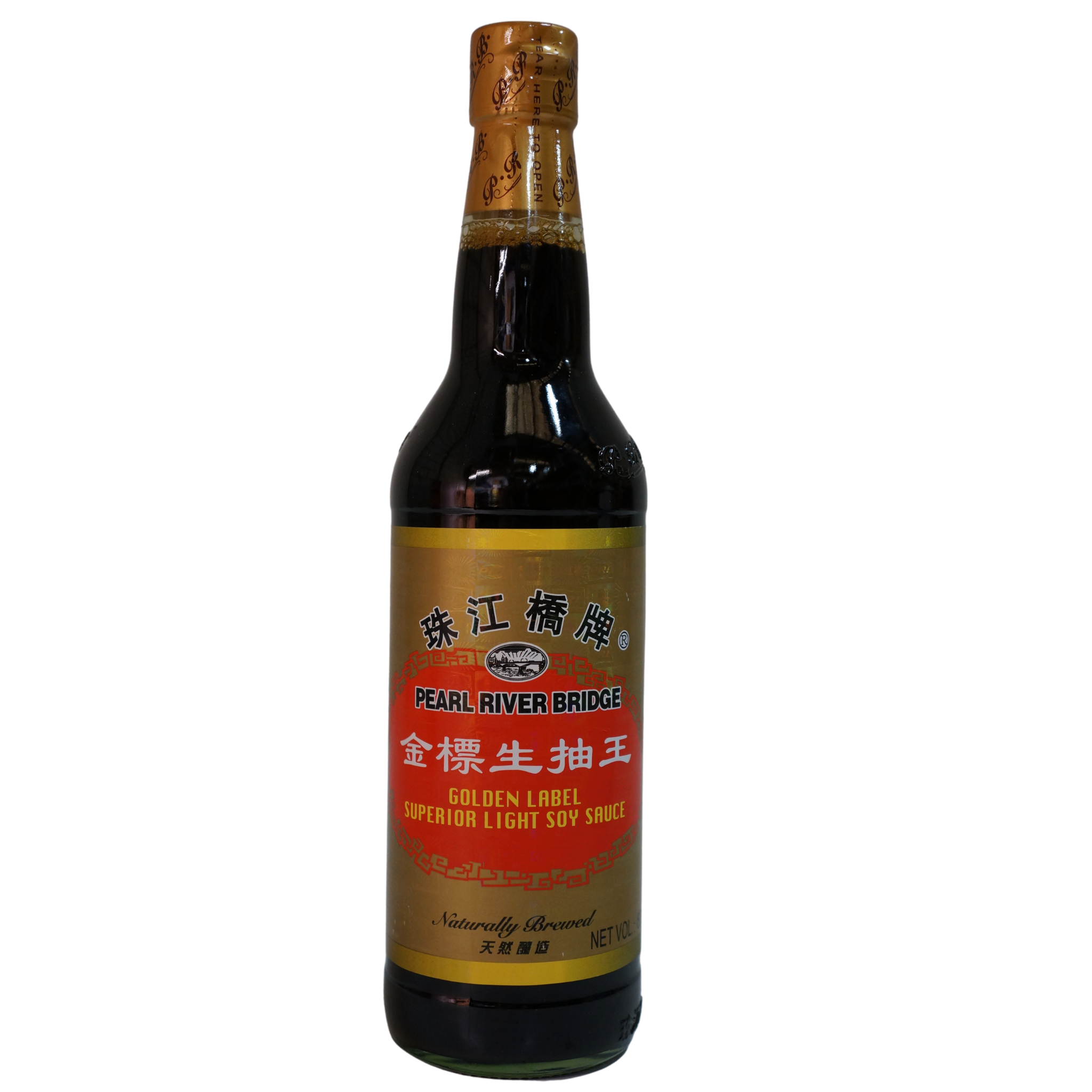 Pearl River Bridge Superior Light Soy Sauce Gold Label 600ml - Asian ...