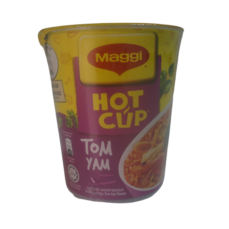 Maggi Instant Noodle Cup Tom Yam Flavour 61g Front