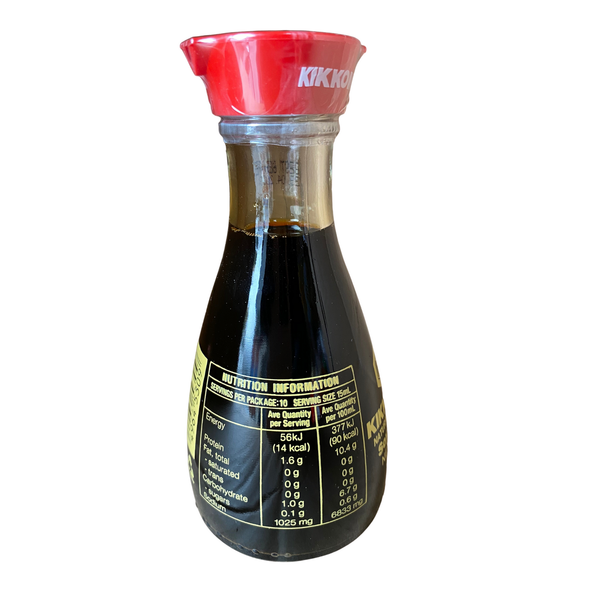 Kikkoman Soy Sauce 150ml Back