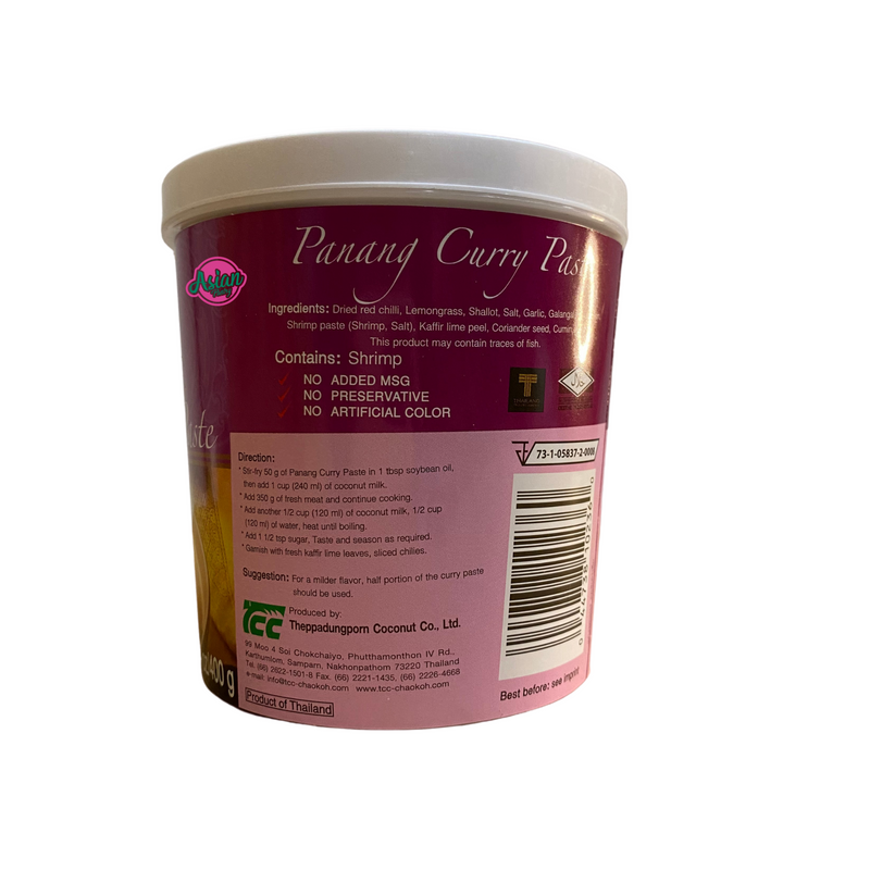 Mae Ploy Panang Curry Paste 400g Front
