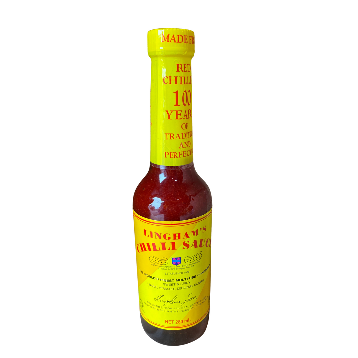 Lingham Chilli Sauce 280ml Front