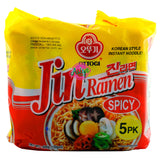 Ottogi Jin Ramen Spicy 5 Pack 600g Front