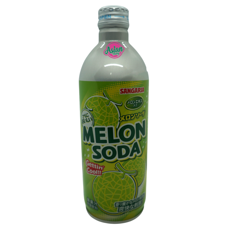 Sangaria Melon Soda 500ml Front