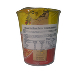 Maggi Instant Noodle Cup Kari Flavour 59g Back