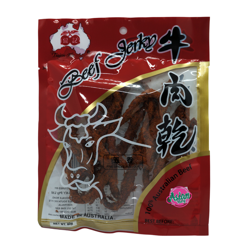 Tuyen Ky Beef Jerky STRIPS 80g Front