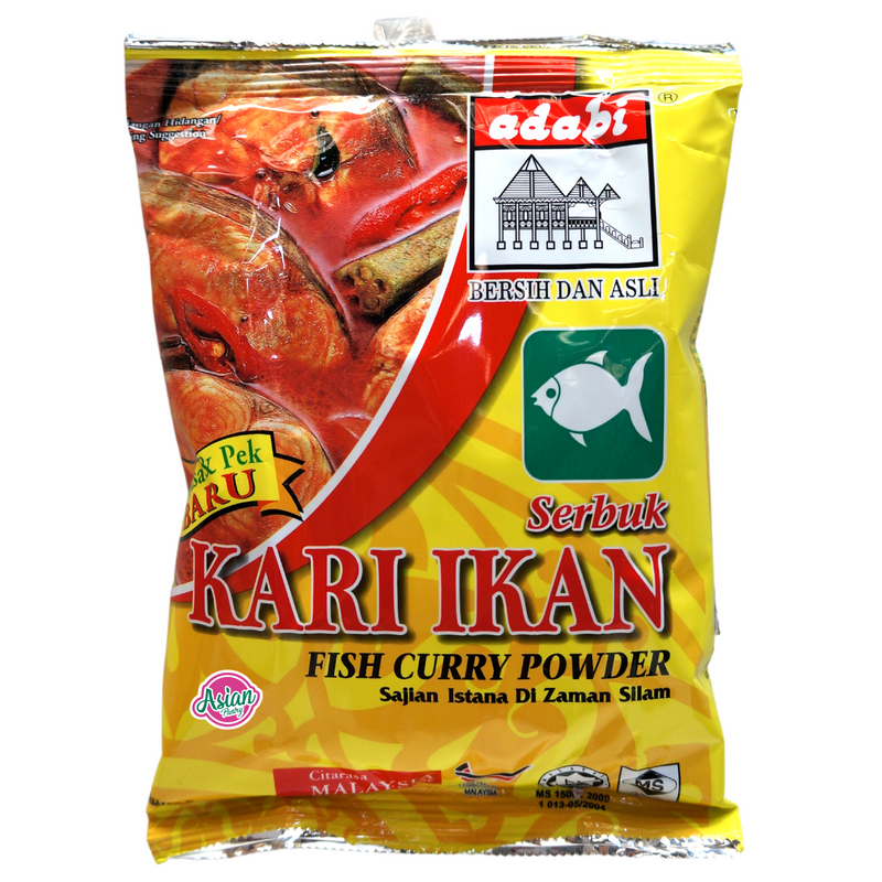 Adabi Fish Curry Powder 250g Front